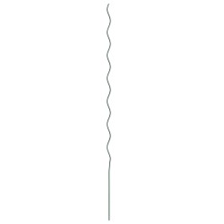 Soutien de plante 5 pcs Vert 170 x 0,6 x 0,6 cm Acier 536463536463