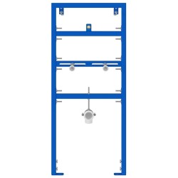 Support mural de salle de bain Bleu 50 x 3 x 112 cm 536464536464