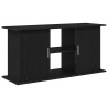 Support d'aquarium chêne noir 121x41x58 cm bois d'ingénierie 536469536469
