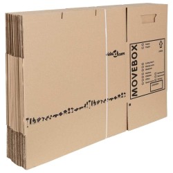 Boîte de Déménagement 20 pcs Naturel 59 x 31,5 x 31,5 cm Carton 536477536477