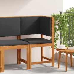 Chaise de jardin Marron 50 x 50 x 91cm Bois d'acacia massif 536482536482