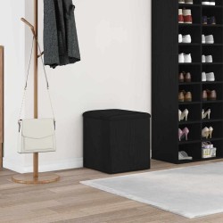 Banc de rangement Chêne noir 42 x 42 x 45 cm Bois d'ingénierie 536484536484