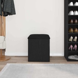 Banc de rangement Chêne noir 42 x 42 x 45 cm Bois d'ingénierie 536484536484