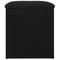 Banc de rangement Chêne noir 42 x 42 x 45 cm Bois d'ingénierie 536484536484