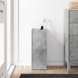 Porte-parapluie Gris béton 25 x 24,5 x 64 cm Bois d'ingénierie 536487536487