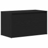 Banc d'entrée Chêne noir 80 x 40 x 45 cm Bois d'ingénierie 536489536489