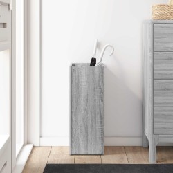 Porte-parapluie Gris Sonoma 25 x 24,5 x 64 cm Bois d'ingénierie 536492536492