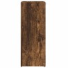 Porte-parapluie Chêne fumé 25 x 24,5 x 64 cm Bois d'ingénierie 536493536493