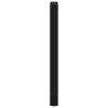 Pieds de table de bar Noir 2 pièces 50 x (100-101) cm Acier 536494536494