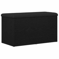Banc de rangement Chêne noir 82 x 42 x 45 cm Bois d'ingénierie 536496536496