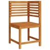 Chaise de jardin Marron 50 x 50 x 91cm Bois d'acacia massif 536498536498