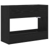 Porte-parapluie Chêne noir 65 x 24 x 50 cm Bois d'ingénierie 536499536499