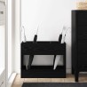 Porte-parapluie Chêne noir 65 x 24 x 50 cm Bois d'ingénierie 536499536499