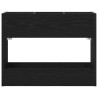 Porte-parapluie Chêne noir 65 x 24 x 50 cm Bois d'ingénierie 536499536499
