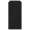 Porte-parapluie Chêne noir 65 x 24 x 50 cm Bois d'ingénierie 536499536499
