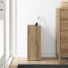 Porte-parapluie avec stockage Chêne artisanal 25 x 24,5 x 64 cm 536512536512