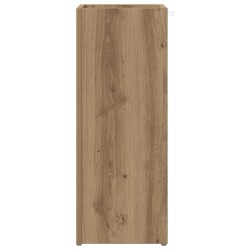Porte-parapluie avec stockage Chêne artisanal 25 x 24,5 x 64 cm 536512536512