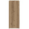 Porte-parapluie avec stockage Chêne artisanal 25 x 24,5 x 64 cm 536512536512