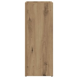 Porte-parapluie avec stockage Chêne artisanal 25 x 24,5 x 64 cm 536512536512