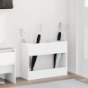 Porte-parapluie Blanc 65 x 24 x 50 cm Bois d'ingénierie 536513536513