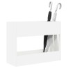 Porte-parapluie Blanc 65 x 24 x 50 cm Bois d'ingénierie 536513536513