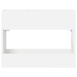 Porte-parapluie Blanc 65 x 24 x 50 cm Bois d'ingénierie 536513536513