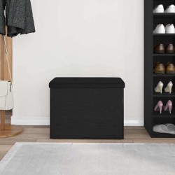 Banc de rangement Chêne noir 62 x 42 x 45 cm Bois d'ingénierie 536515536515
