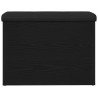 Banc de rangement Chêne noir 62 x 42 x 45 cm Bois d'ingénierie 536515536515