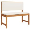 Chaise de jardin Marron 100 x 50 x 91cm Bois d'acacia massif 536520536520