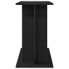 Support pour aquarium chêne noir 80x35x60cm bois d'ingénierie 536526536526
