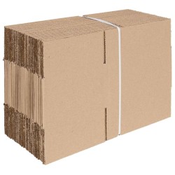 Boîte Pliable 50 pcs Naturel 20 x 15 x 10 cm Carton 536535536535