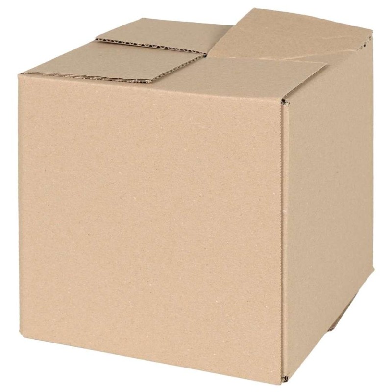 Boîte Pliable 50 pcs Naturel 20 x 20 x 20 cm Carton 536539536539