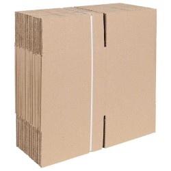 Boîte Pliable 50 pcs Naturel 20 x 20 x 20 cm Carton 536539536539