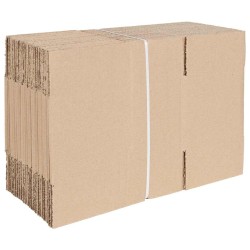 Boîte Pliable 50 pcs Naturel 24 x 13 x 13 cm Carton 536541536541