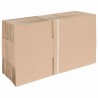 Boîte Pliable 50 pcs Naturel 25 x 17,5 x 10 cm Carton 536542536542