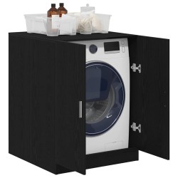 Cabinet pour lave-linge Chêne noir 70,5 x 71,5 x 91,5 cm 536547536547