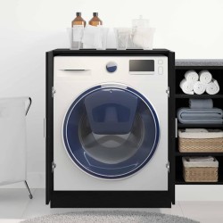 Cabinet pour lave-linge Chêne noir 70,5 x 71,5 x 91,5 cm 536547536547