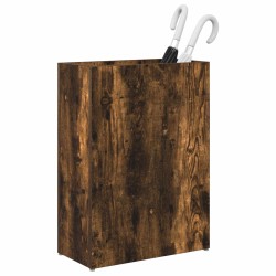 Porte-parapluie Chêne fumé 40 x 20 x 55,5 cm Bois d'ingénierie 536549536549