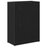 Porte-parapluie Chêne noir 40 x 20 x 55,5 cm Bois d'ingénierie 536555536555