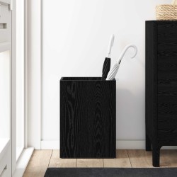 Porte-parapluie Chêne noir 40 x 20 x 55,5 cm Bois d'ingénierie 536555536555