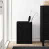 Porte-parapluie Chêne noir 40 x 20 x 55,5 cm Bois d'ingénierie 536555536555