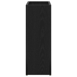 Porte-parapluie Chêne noir 40 x 20 x 55,5 cm Bois d'ingénierie 536555536555