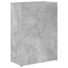 Porte-parapluie Gris béton 40 x 20 x 55,5 cm Bois d'ingénierie 536556536556