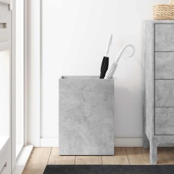 Porte-parapluie Gris béton 40 x 20 x 55,5 cm Bois d'ingénierie 536556536556