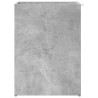 Porte-parapluie Gris béton 40 x 20 x 55,5 cm Bois d'ingénierie 536556536556
