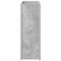 Porte-parapluie Gris béton 40 x 20 x 55,5 cm Bois d'ingénierie 536556536556