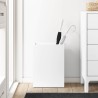 Porte-parapluie Blanc 40 x 20 x 55,5 cm Bois d'ingénierie 536557536557
