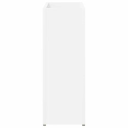 Porte-parapluie Blanc 40 x 20 x 55,5 cm Bois d'ingénierie 536557536557
