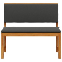 Chaise de jardin Marron 100 x 50 x 91cm Bois d'acacia massif 536560536560