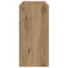 Porte-parapluie avec stockage Chêne artisanal 65 x 24 x 50 cm 536562536562